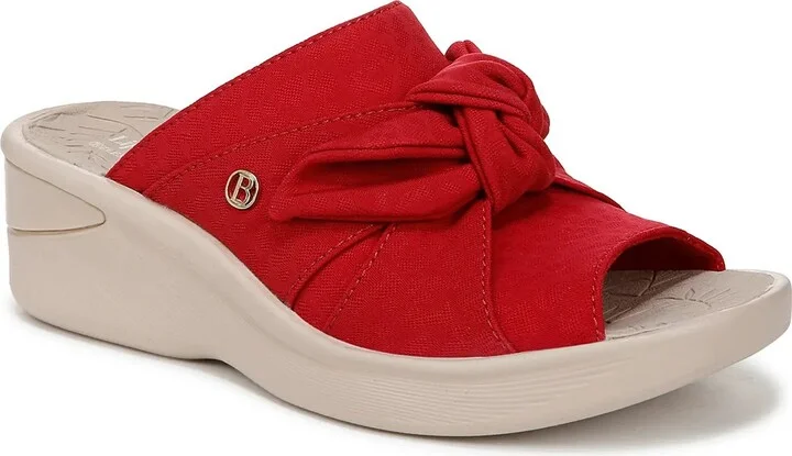 LifeStride Wide Width Smile Wedge Sandal