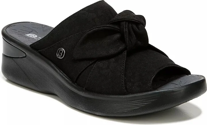 LifeStride Wide Width Smile Wedge Sandal