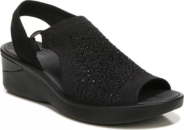 LifeStride Wide Width Star Bright Wedge Sandal