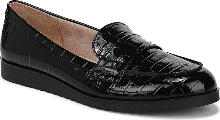 Black Croc Print