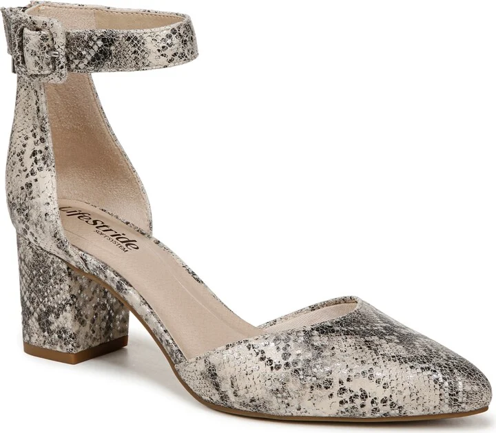 LifeStride Women's Admire Ankle Strap Dress Pumps