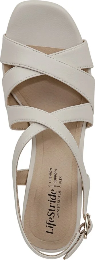 LifeStride Women's Adrianna Platform Dress Sandals - Image 4