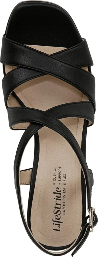 LifeStride Women's Adrianna Platform Dress Sandals - Image 8
