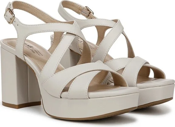 LifeStride Women's Adrianna Sandal Bone 9.5 M - Image 2