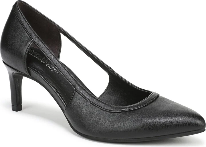 Black Smooth Faux Leather