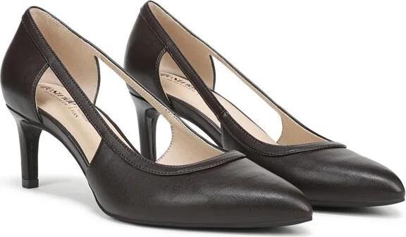 LifeStride Women's Alma Pump Dark Chocolate Lizard 6.5 W - Image 2