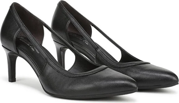 LifeStride Women's Alma Pump Dark Chocolate Lizard 6.5 W - Image 4