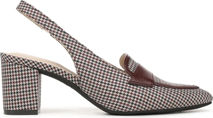 LifeStride Women's Angel Pointed Toe Block Heel Slingback Pumps - Image 2