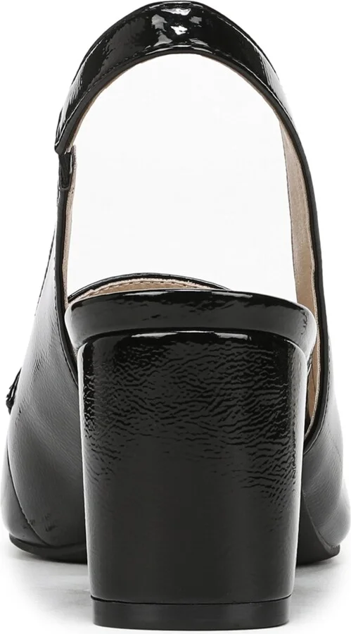 LifeStride Women's Angel Pointed Toe Block Heel Slingback Pumps - Image 11