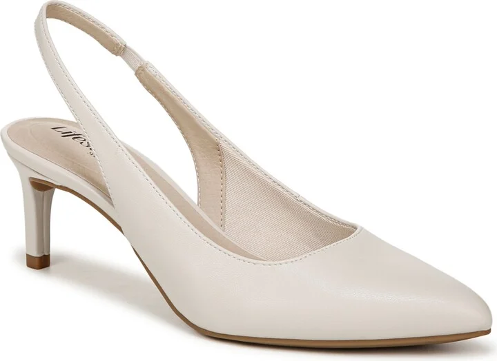 Bone White Faux Leather