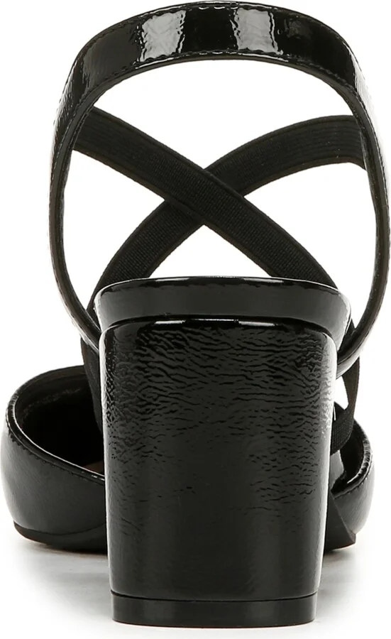 LifeStride Women's April Block Heel Ankle Strap Slingback Pumps - Image 7