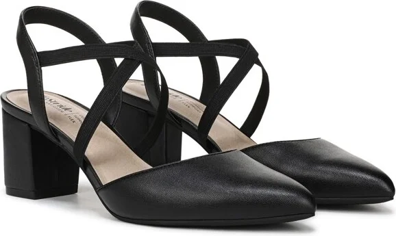 LifeStride Women's April Pump Black Patent 5 M - Image 4