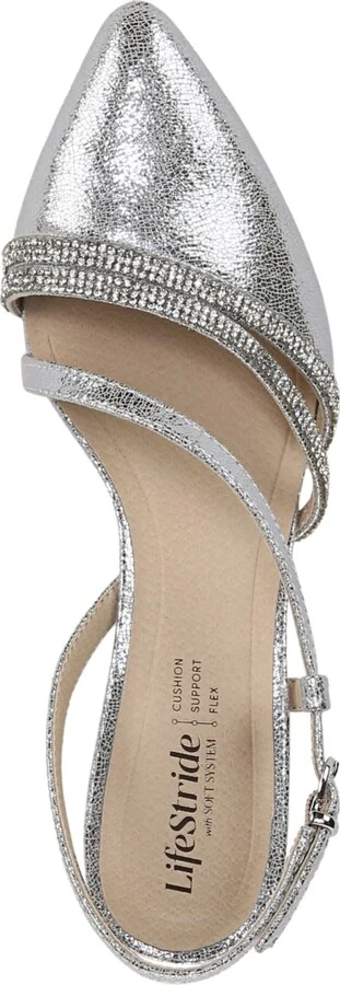 LifeStride Women's Arlo 2 Pointed Toe Slingback Pumps - Image 4