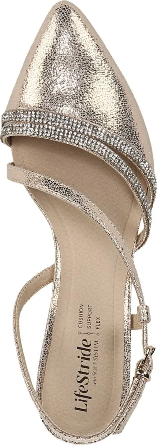 LifeStride Women's Arlo 2 Pointed Toe Slingback Pumps - Image 8