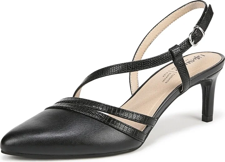 LifeStride Womens Arlo Pump Black 9.5 W