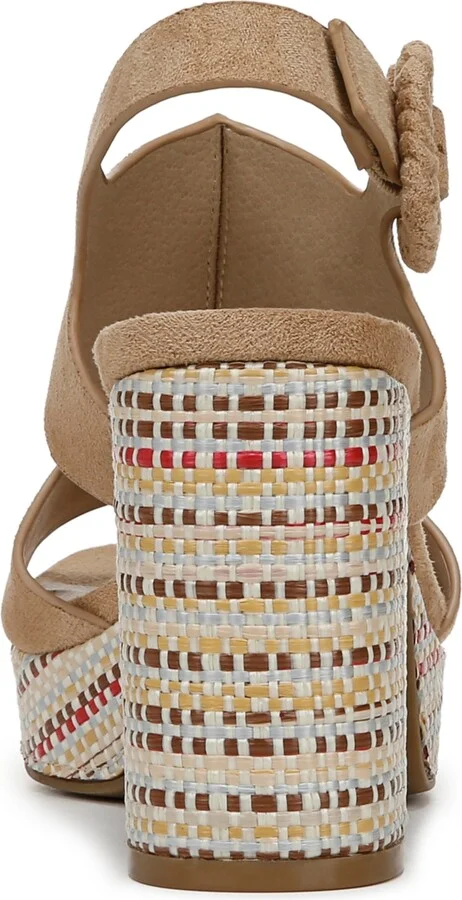 LifeStride Women's Audra Open Square Toe Block Heel Platform Sandals - Image 11
