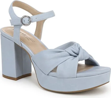 LifeStride Women's August Sandal Blue 9.5 W