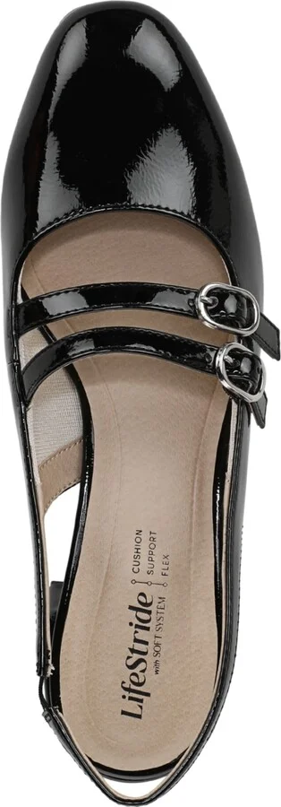 LifeStride Women's Beatrice Block Heel Slingback Pumps - Image 8