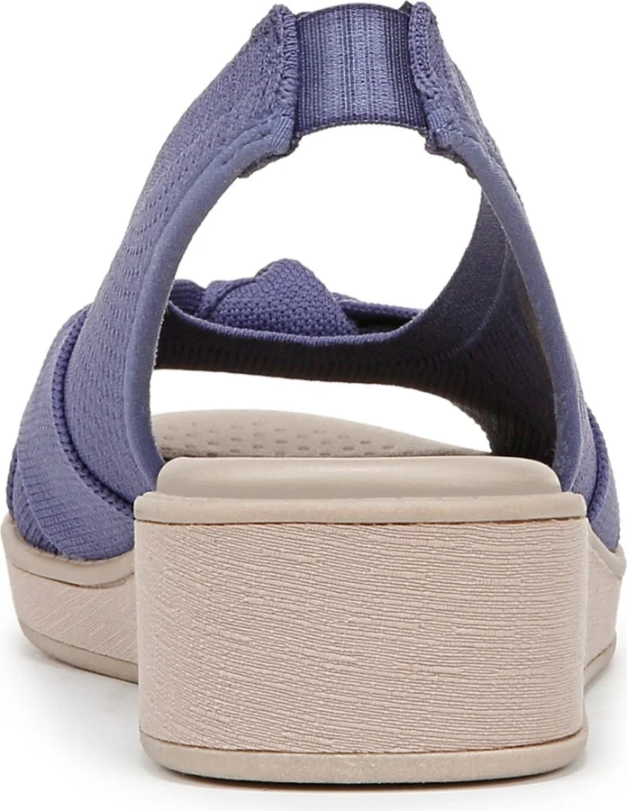 LifeStride Women's Bell Washable Slingback Wedge Sandals - Image 7