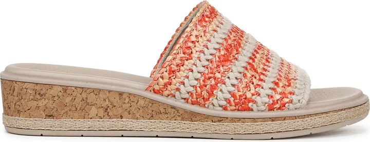LifeStride Women's Breezy Washable Slide Wedge Sandals - Image 6