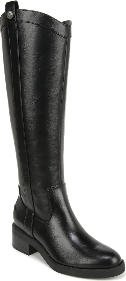 Black Faux Leather