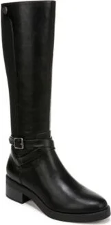 Lifestride Womens Brittany Knee High Riding Boots Regular Wide Calf
