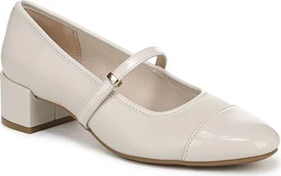 LifeStride Womens Brooke Pump Bone 8 M