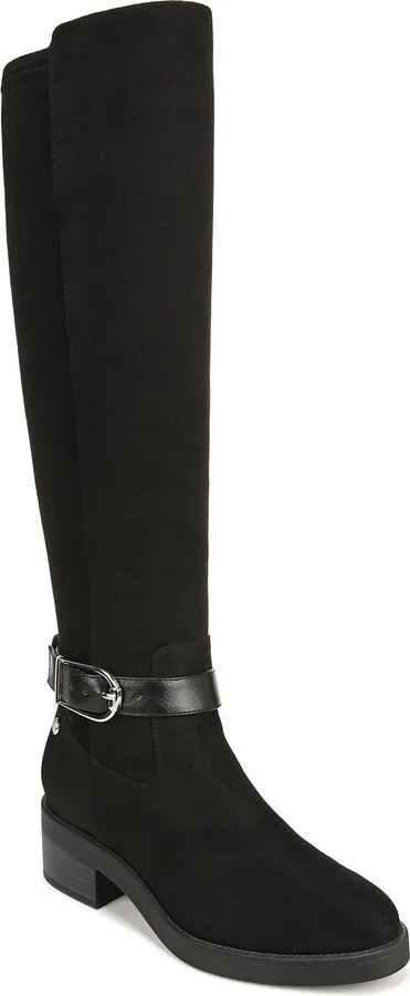 Black Faux Leather