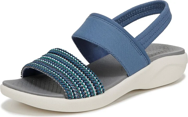 LifeStride Women's Cali Sandal Elemental Blue Mult 11 W