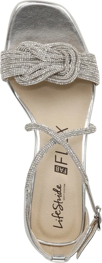 LifeStride Women's Captivate Strappy Block Heel Dress Sandals - Image 8