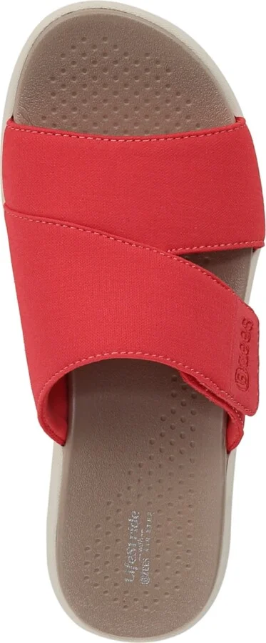 LifeStride Women's Carefree Washable Slide Wedge Sandals - Image 4