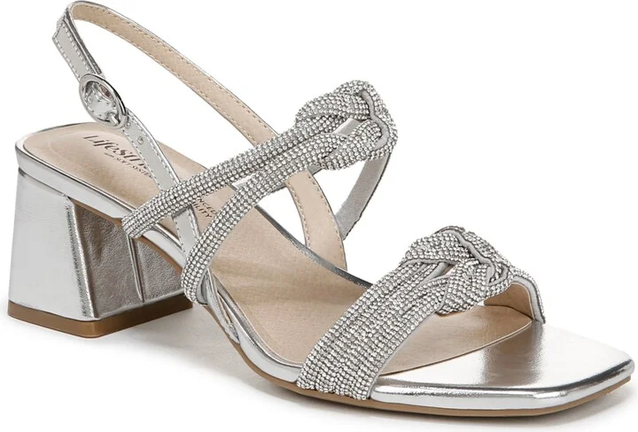 Silver Faux Leather