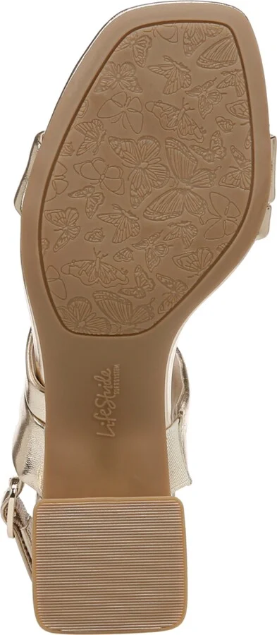 LifeStride Women's Celia Asymmetrical Block Heel Dress Sandals - Image 9