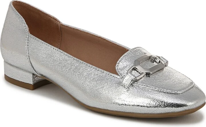 Silver Faux Leather