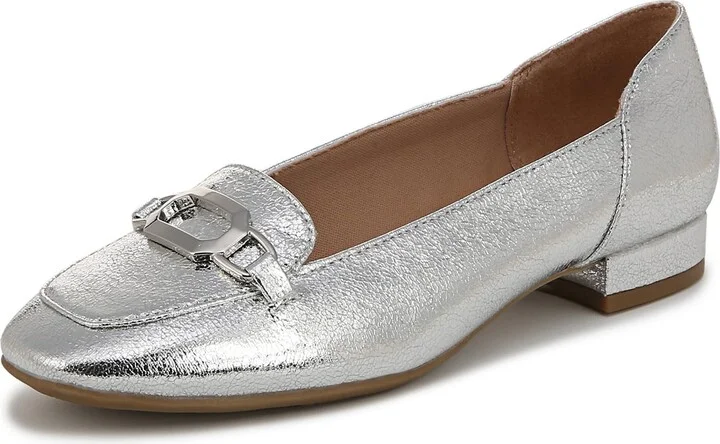 Silver Faux Leather