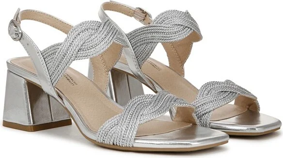 LifeStride Women's Charnelle Sandal Pewter Metallic 6.5 W - Image 3