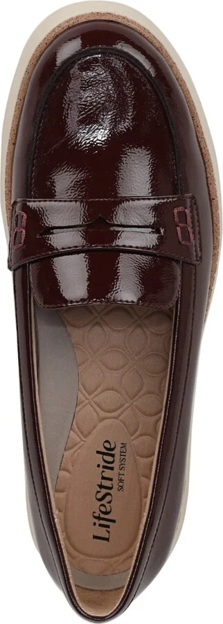 LifeStride Women's Chelsea Round Toe Platform Penny Loafers - Image 4