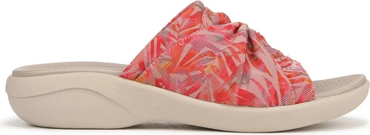 LifeStride Women's Cherish Washable Peep Toe Slide Sandals - Image 2