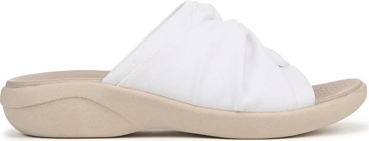 LifeStride Women's Cherish Washable Peep Toe Slide Sandals - Image 6
