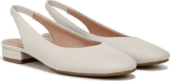 LifeStride Womens Claire Slingback Ballet Flats Black 9.5 W - Image 3