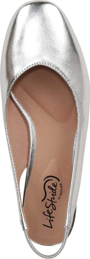 LifeStride Women's Claire Square Toe Slingback Flats - Image 4