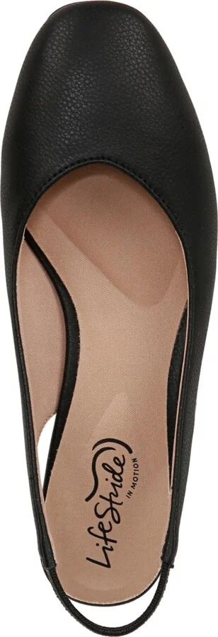 LifeStride Women's Claire Square Toe Slingback Flats - Image 8