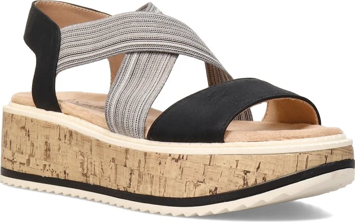 LifeStride Womens Clementine Sandal Black 6 M