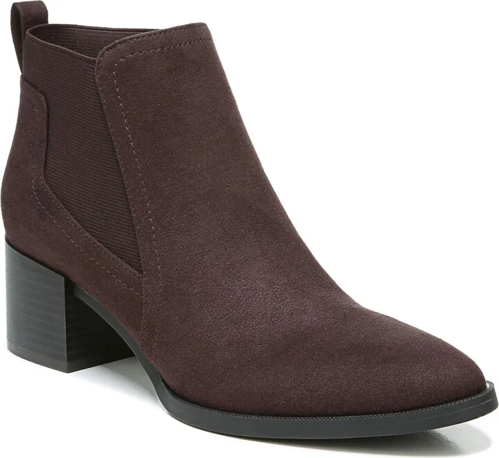 LifeStride Womens Dakota Ankle Boot Dark Chocolate 10 W