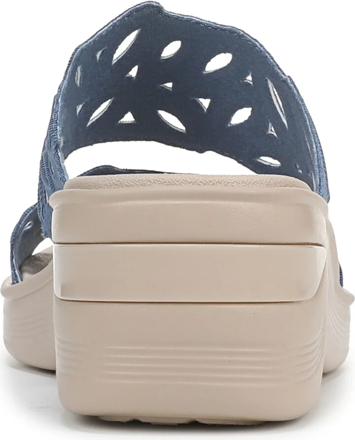 LifeStride Women's Delight Washable Slide Wedge Sandals - Image 3