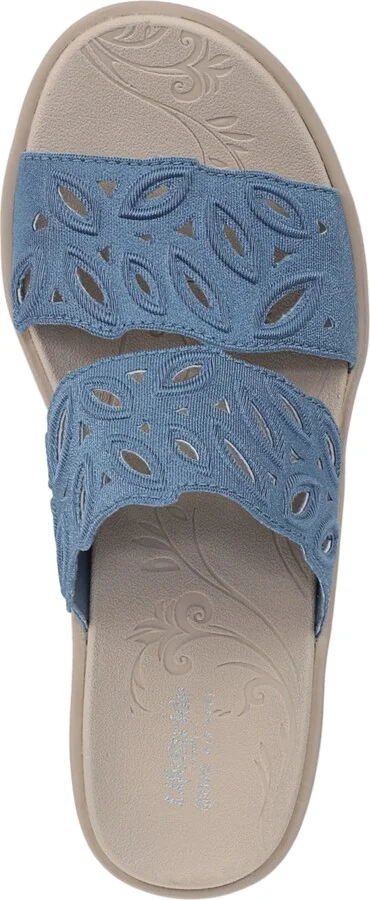LifeStride Women's Delight Washable Slide Wedge Sandals - Image 4