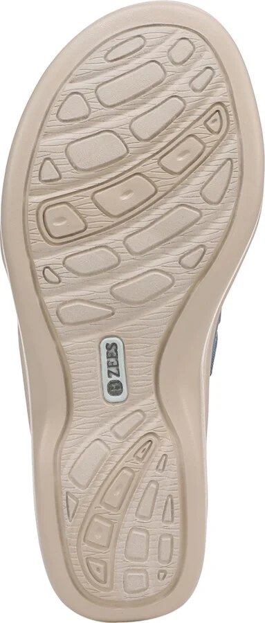 LifeStride Women's Delight Washable Slide Wedge Sandals - Image 5