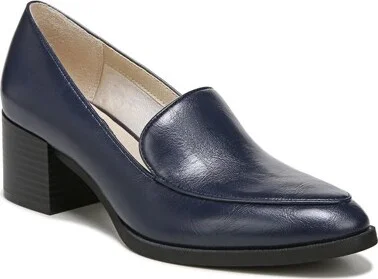 LifeStride Women's Devyn Loafer Navy 7.5 W