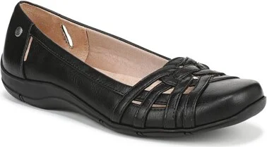 LifeStride Women's Diverse Ballet Flat Black 9 M
