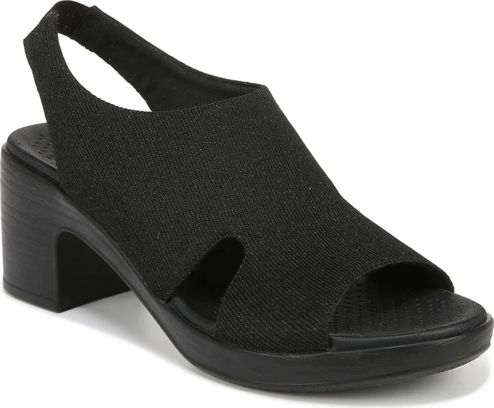 LifeStride Women's Eden Washable Block Heel Strappy Slingback Sandals